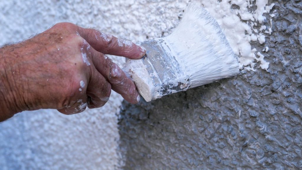 How to Paint Pebbledash